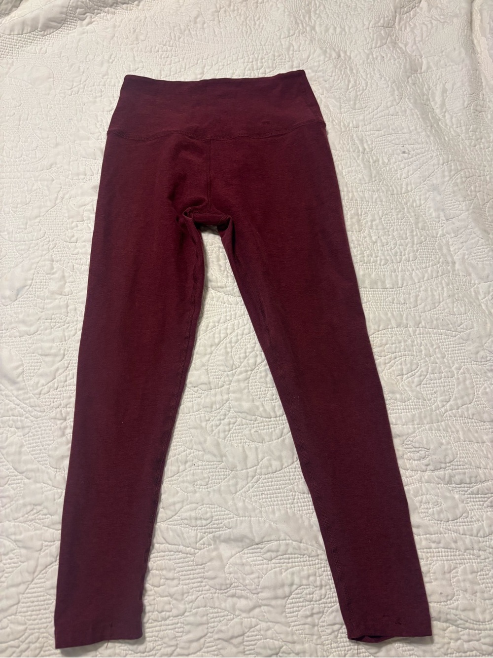 Beyond yoga High-Waist Burgundy Leggings size medium